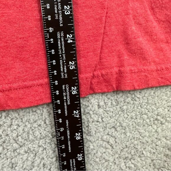 Winterfest Not Now Not Ever Shirt Adult M Sunday Cool Cross Red Short Sleeve Tee - Picture 5 of 8